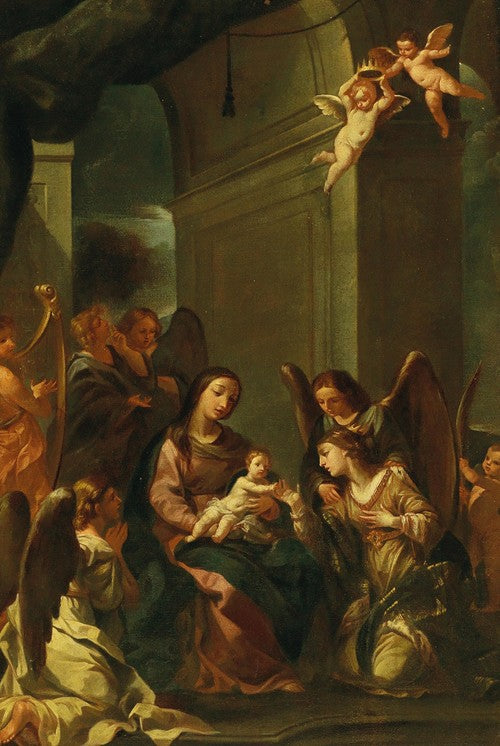 The Mystical Marriage of Saint Catherine (Early 18th Century ...