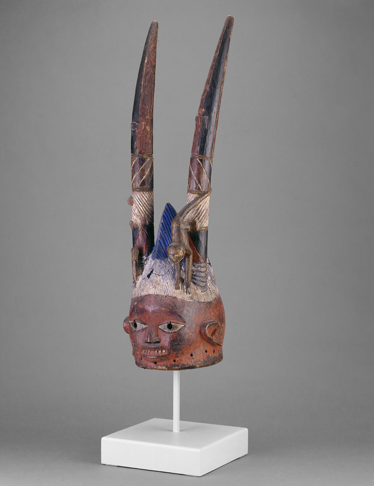 Mask for Egungun (Ere Egungun) by Yoruba – MuseumPrints