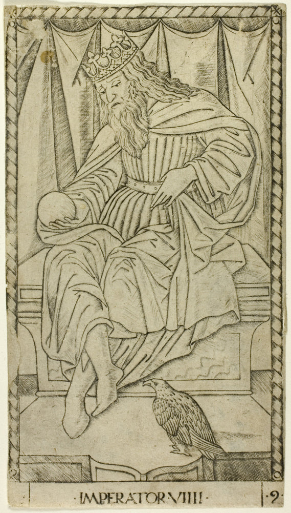 The Emperor, plate nine of The Ranks and Conditions of Man by Master o ...